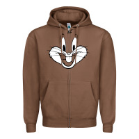Chestnut bugs bunny Zipper Hoodie - artisFamous