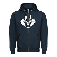 Navy bugs bunny Zipper Hoodie - artisFamous