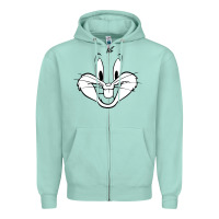 Seafoam bugs bunny Zipper Hoodie - artisFamous