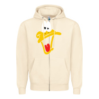 Sandshell daffy duck Zipper Hoodie - artisFamous