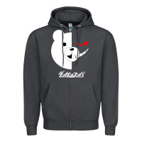 Smoke dangan ronpa  monokuma Zipper Hoodie - artisFamous