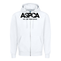 White aspca we are their voice Zipper Hoodie - artisFamous