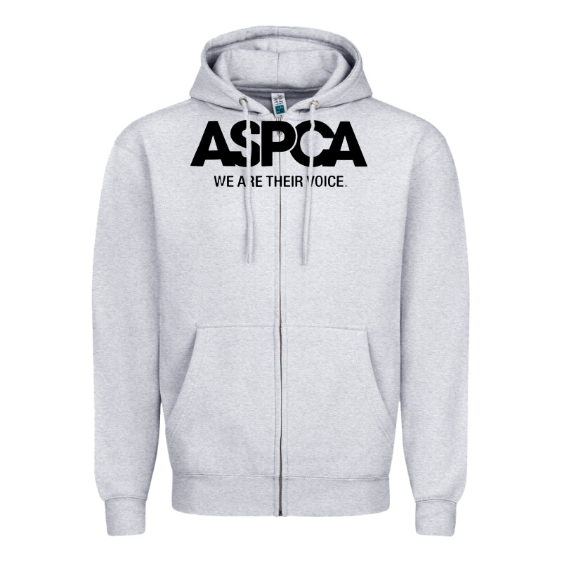 Aspca We Are Their Voice Zipper Hoodie by artisFamous | Teevron