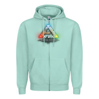 Seafoam ARK SURVIVAL EVOLVED GAME PLAY Zipper Hoodie - artisFamous