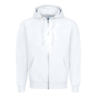 White Surf Zipper Hoodie - artisFamous