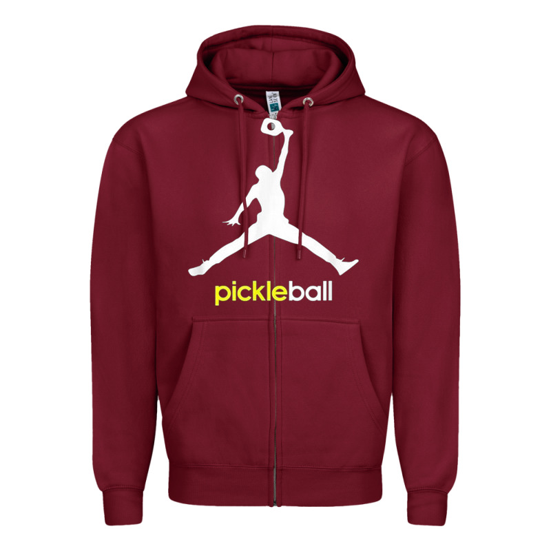 Funny Pickleball Zipper Hoodie by artisFamous | Teevron