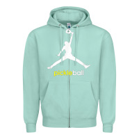 Seafoam funny pickleball Zipper Hoodie - artisFamous