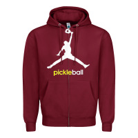 Funny Pickleball Zipper Hoodie | Teevron