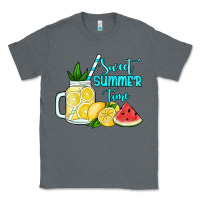Charcoal Heather sweet summer time no background Classic Tee - Jasminsmagicworld