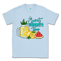 Dusty Blue sweet summer time no background Classic Tee - Jasminsmagicworld