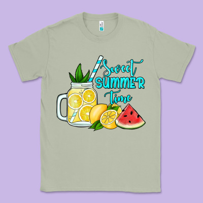 Sweet Summer Time No Background Classic Tee Designed By Jasminsmagicworld