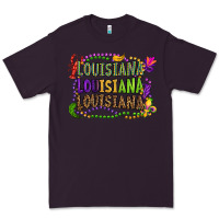 Plum louisiana louisiana louisiana mardi gras Premium Tee - OliviaCreatesArt