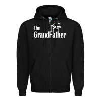 Black the grandfather Zipper Hoodie - artisFamous