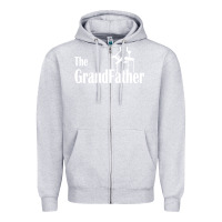 Heather Grey the grandfather Zipper Hoodie - artisFamous