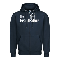 Navy the grandfather Zipper Hoodie - artisFamous