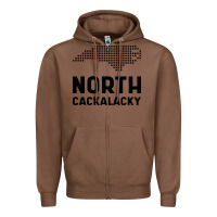 Chestnut North Carolina State North Cackalacky Zipper Hoodie - artisFamous