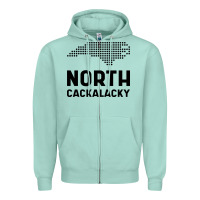 Seafoam North Carolina State North Cackalacky Zipper Hoodie - artisFamous