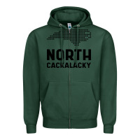 Sports Green North Carolina State North Cackalacky Zipper Hoodie - artisFamous