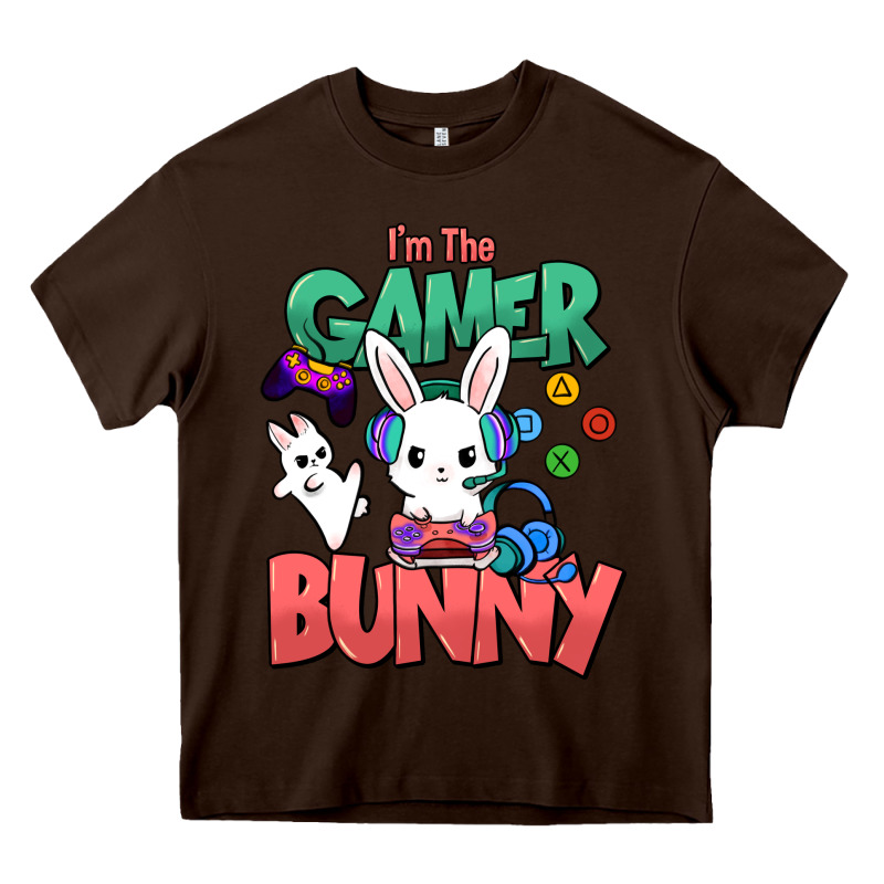 I'm The Game Bunny Easter Day Heavy Core Tee by HowdyJamesFarm | Teevron