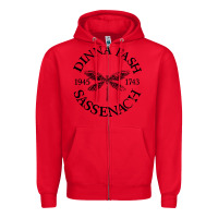 Red dinna fash sassenach Zipper Hoodie - artisFamous