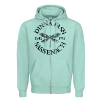 Seafoam dinna fash sassenach Zipper Hoodie - artisFamous