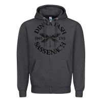 Smoke dinna fash sassenach Zipper Hoodie - artisFamous