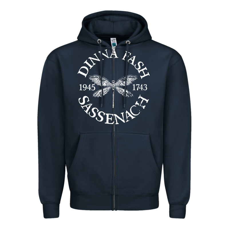 Dinna Fash Sassenach Zipper Hoodie by artisFamous | Teevron