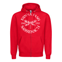 Red dinna fash sassenach Zipper Hoodie - artisFamous