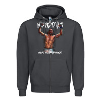 Smoke NATE DIAZ Zipper Hoodie - artisFamous