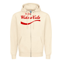 Sandshell enjoy woke a cola Zipper Hoodie - artisFamous
