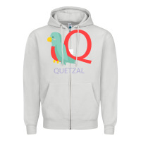 Cute Quetzal Kid's Zipper Hoodie | Teevron