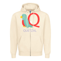 Sandshell Cute Quetzal Kid's Zipper Hoodie - artisFamous