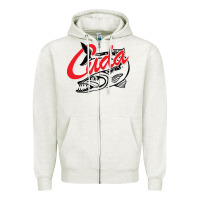 Oatmeal Heather bara cuda Zipper Hoodie - artisFamous