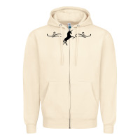 Sandshell unicorn Zipper Hoodie - artisFamous