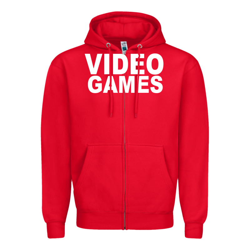 Video Games Zipper Hoodie by artisFamous | Teevron