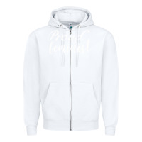 White Proud feminist Zipper Hoodie - artisFamous