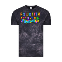 Cloud Black Equality Is Beautiful Vintage Tee - BundleAndBundleShop