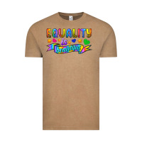 Vintage Coffee Equality Is Beautiful Vintage Tee - BundleAndBundleShop