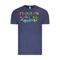 Vintage Denim Equality Is Beautiful Vintage Tee - BundleAndBundleShop