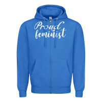 True Royal Proud feminist Zipper Hoodie - artisFamous