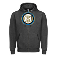 Charcoal Heather Inter Zipper Hoodie - artisFamous