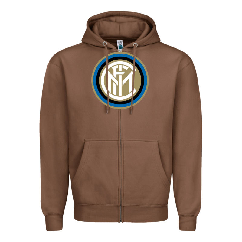 Inter Zipper Hoodie by artisFamous | Teevron