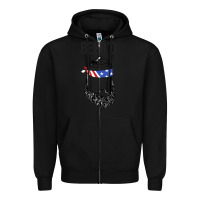 Black beer'd funny Zipper Hoodie - artisFamous