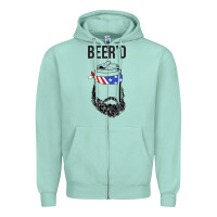Seafoam beer'd funny Zipper Hoodie - artisFamous