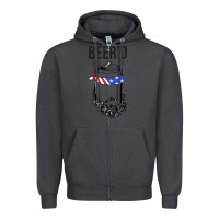 Smoke beer'd funny Zipper Hoodie - artisFamous