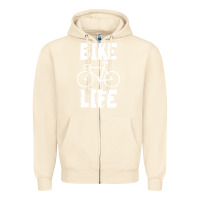 Sandshell bike life Zipper Hoodie - artisFamous