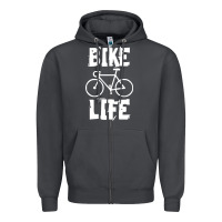 Smoke bike life Zipper Hoodie - artisFamous