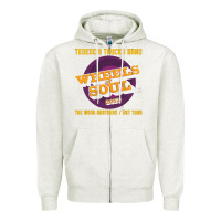 Oatmeal Heather tedeschi truck 1 Zipper Hoodie - artisFamous