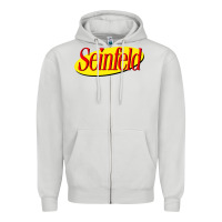 Dove Grey new seinfeld Zipper Hoodie - artisFamous