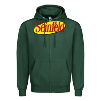 Sports Green new seinfeld Zipper Hoodie - artisFamous